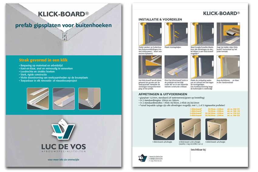 LucDeVos, Klickboard