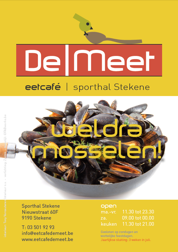 DeMeet flyer lunchmenu 3