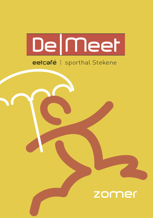 De Meet menukaart  zomer 2015