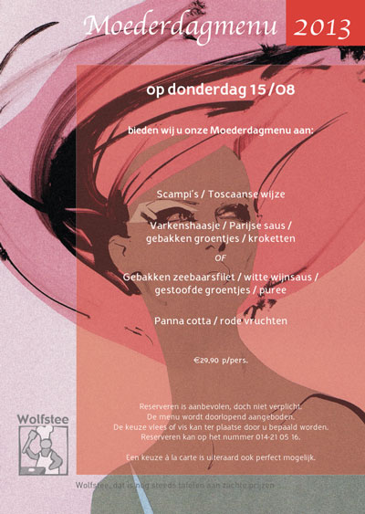 WOLF moederdagmenu