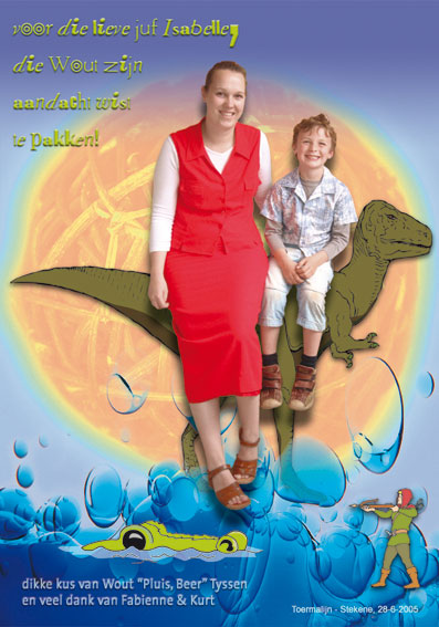 schoolkaarten Wout 2005