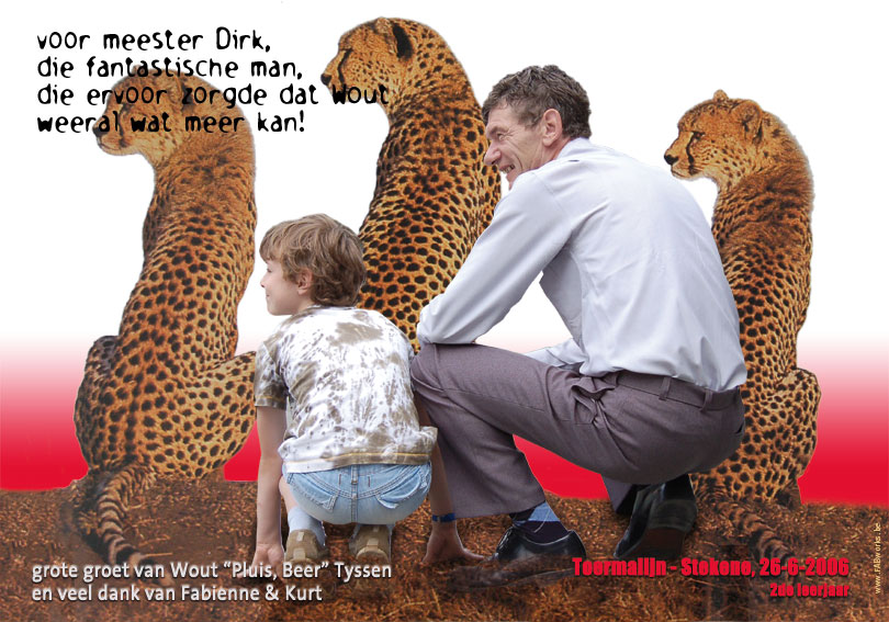 schoolkaarten Wout 2006 Dirk