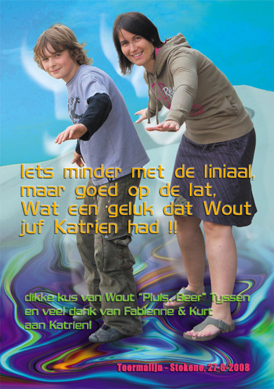 schoolkaarten Wout 2008