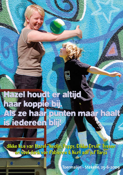 Fabworks - schoolkaart Hazel 2009