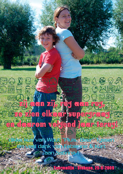 schoolkaarten Wout 2009