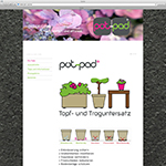 Fabworks webdesign pot-pad.eu