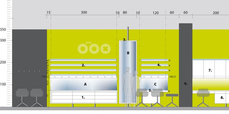 Fabworks optiek Vercruysse winkelinrichting